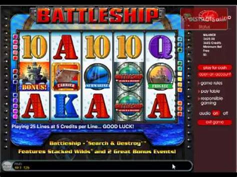 Battleship Slot Machine .